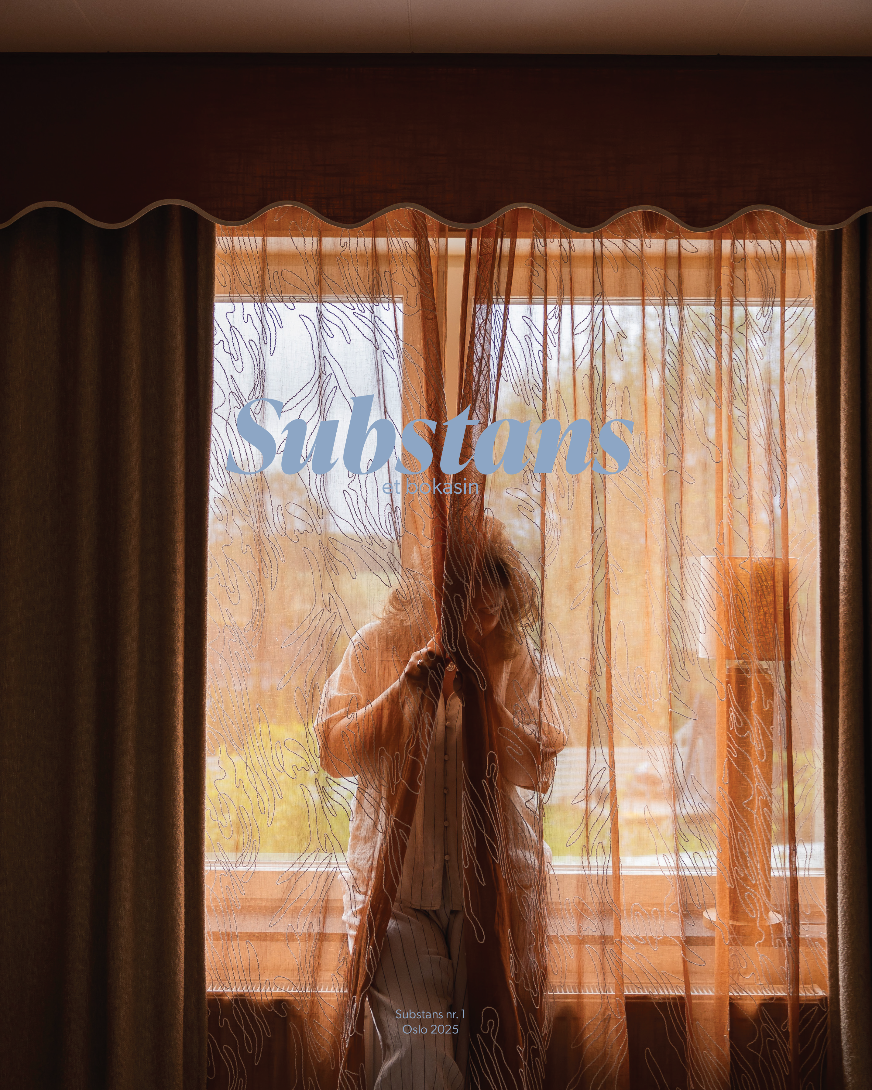 Substans Bokasin nr. 1, forside blå/ grønn