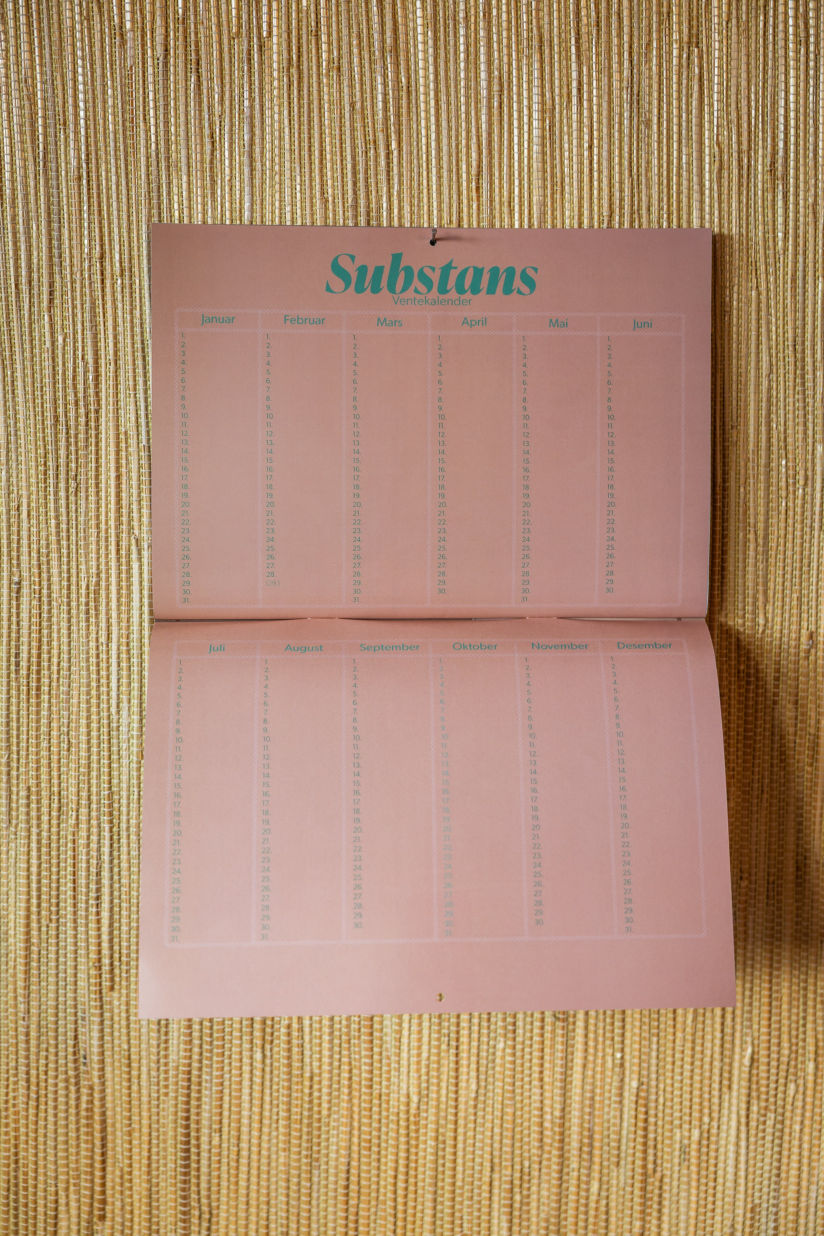 Substans venteskalender