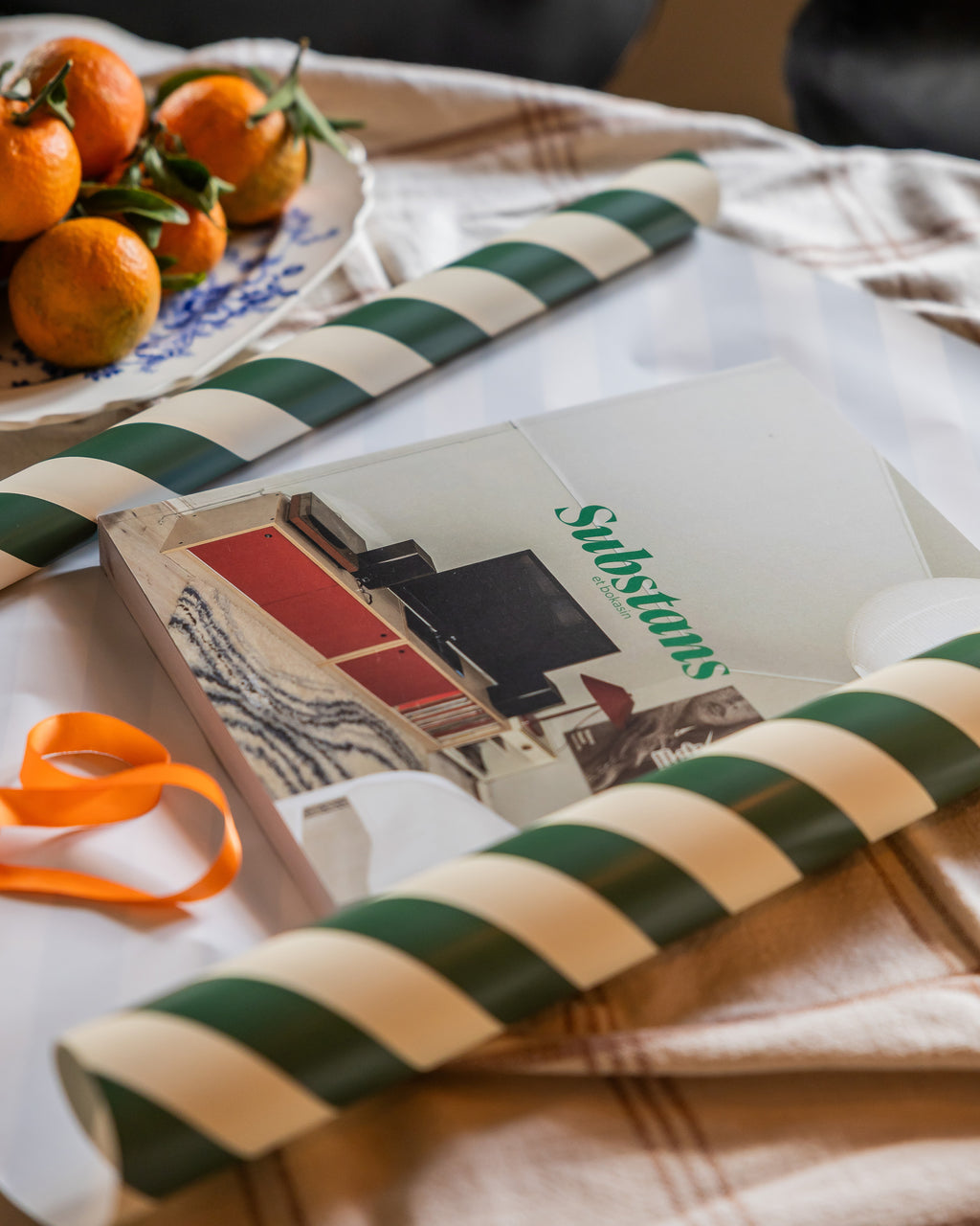 Substans Bokasin nr. 1, forside blå/ grønn