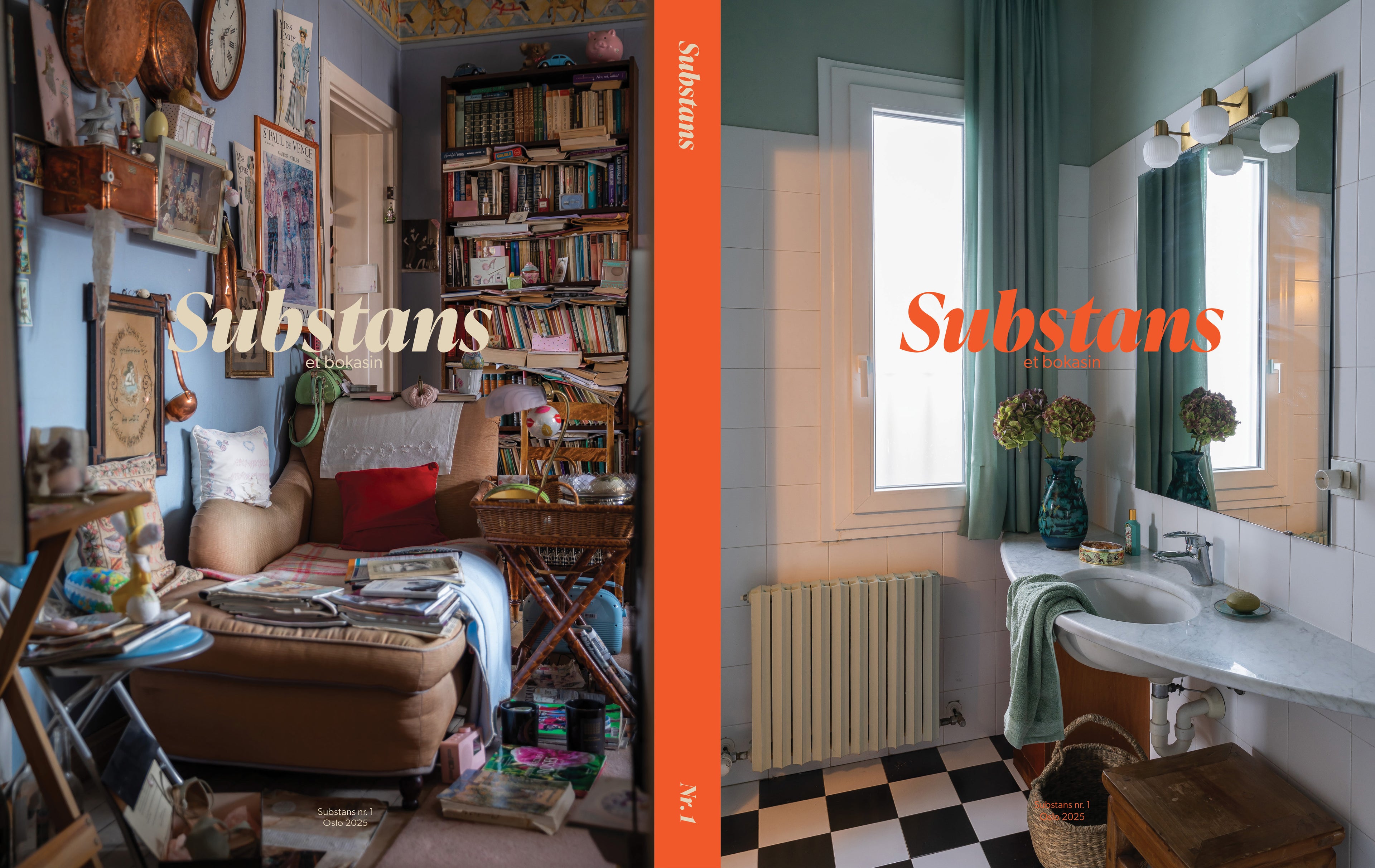 Substans bokasin nr 1, oransje