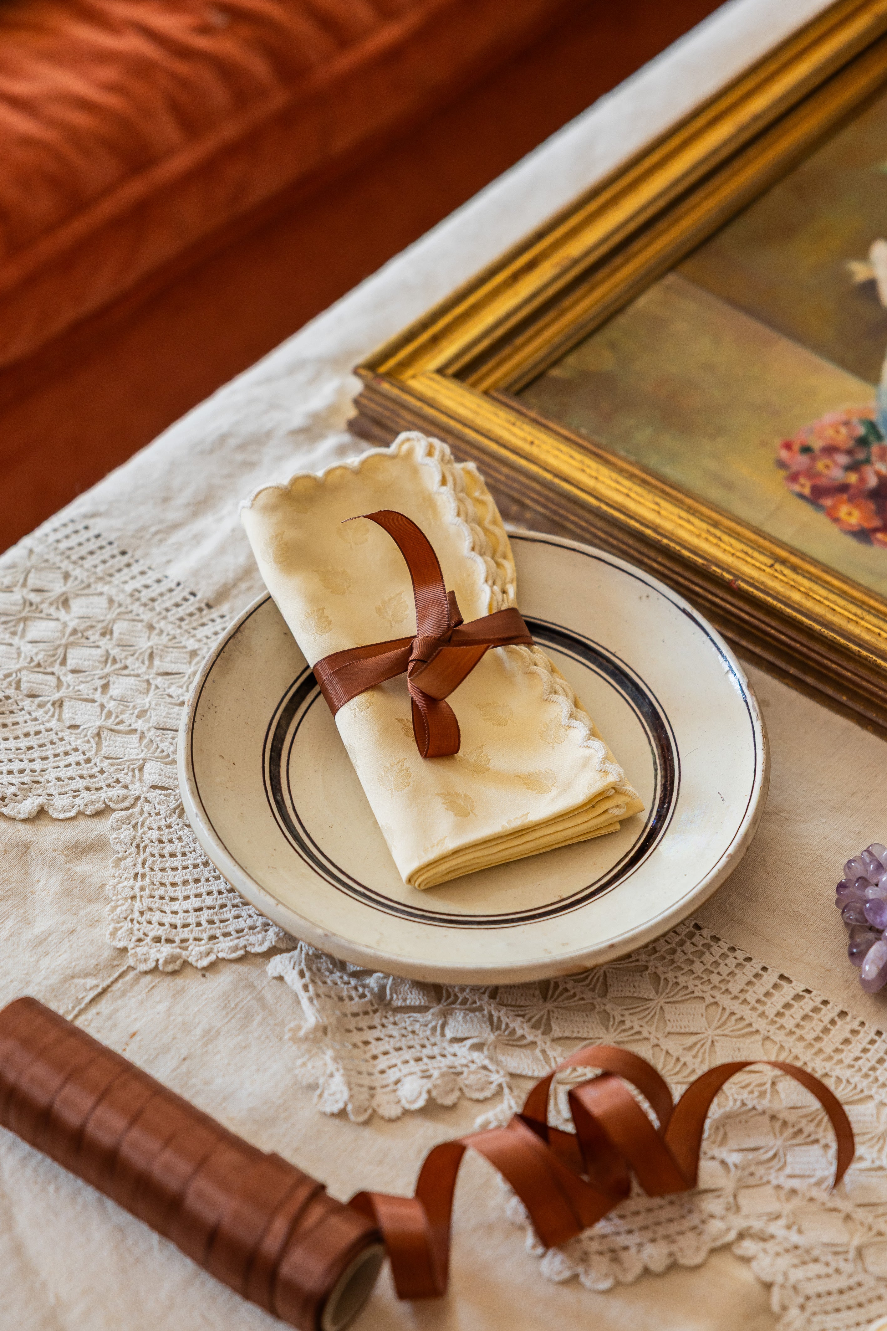 Tøyservietter, 7 stk