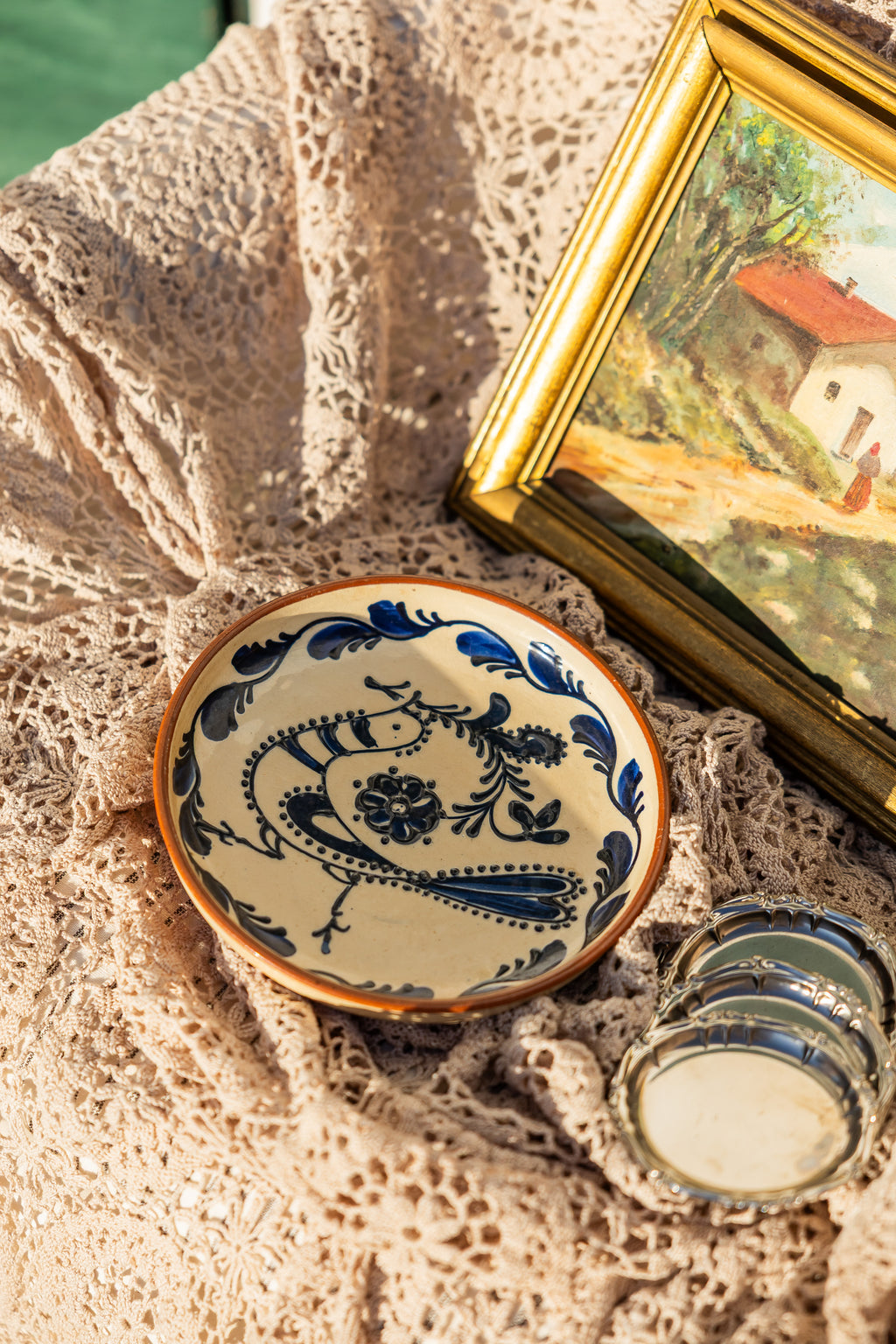 Keramikk tallerken/ fat