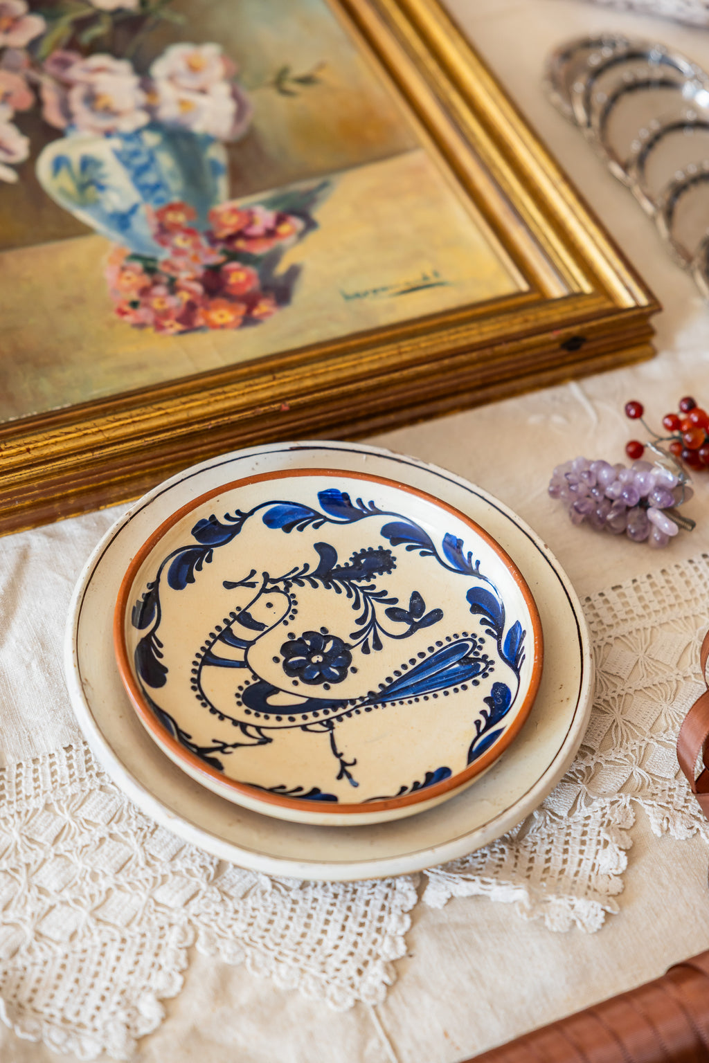 Keramikk tallerken/ fat