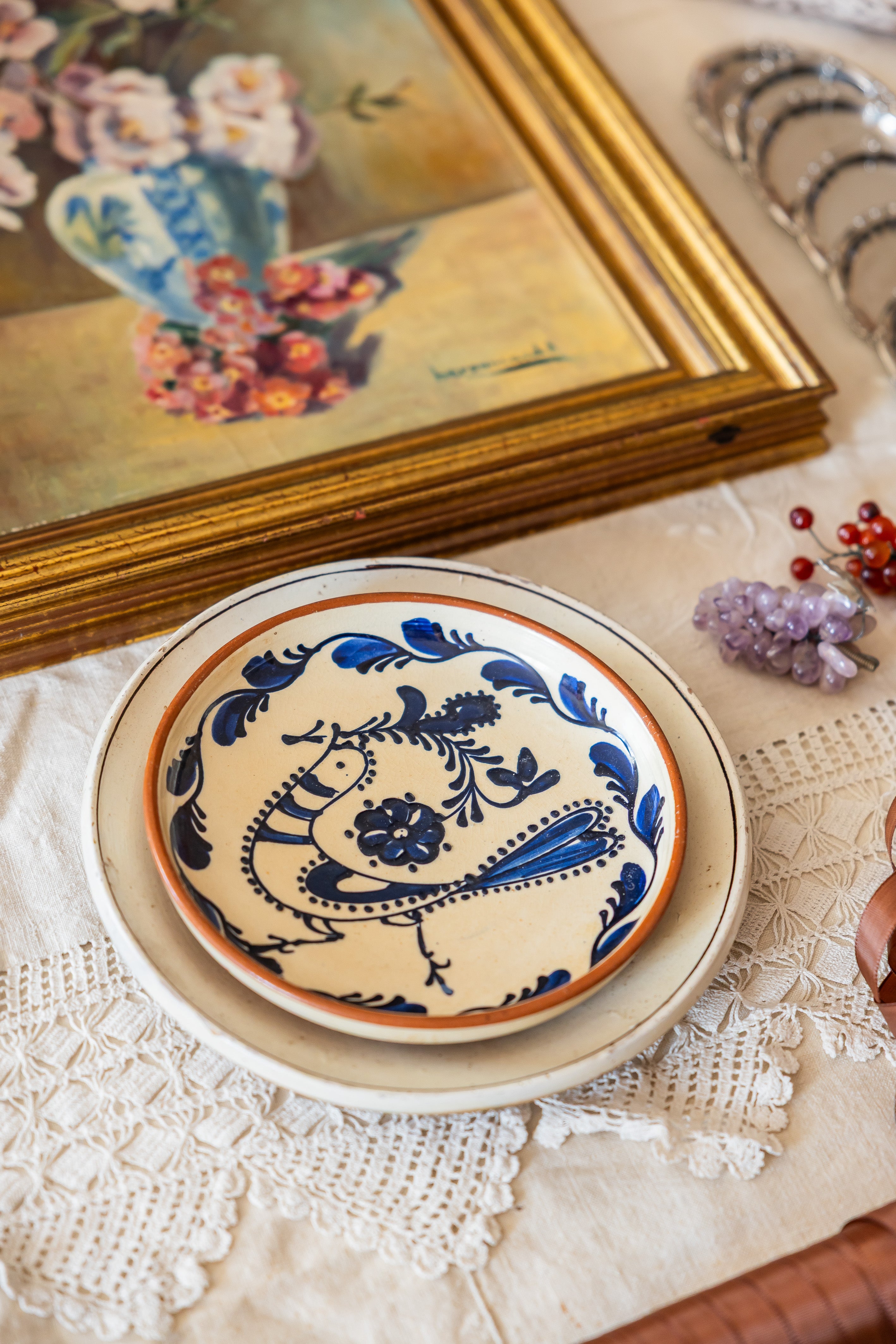 Keramikk tallerken/ fat