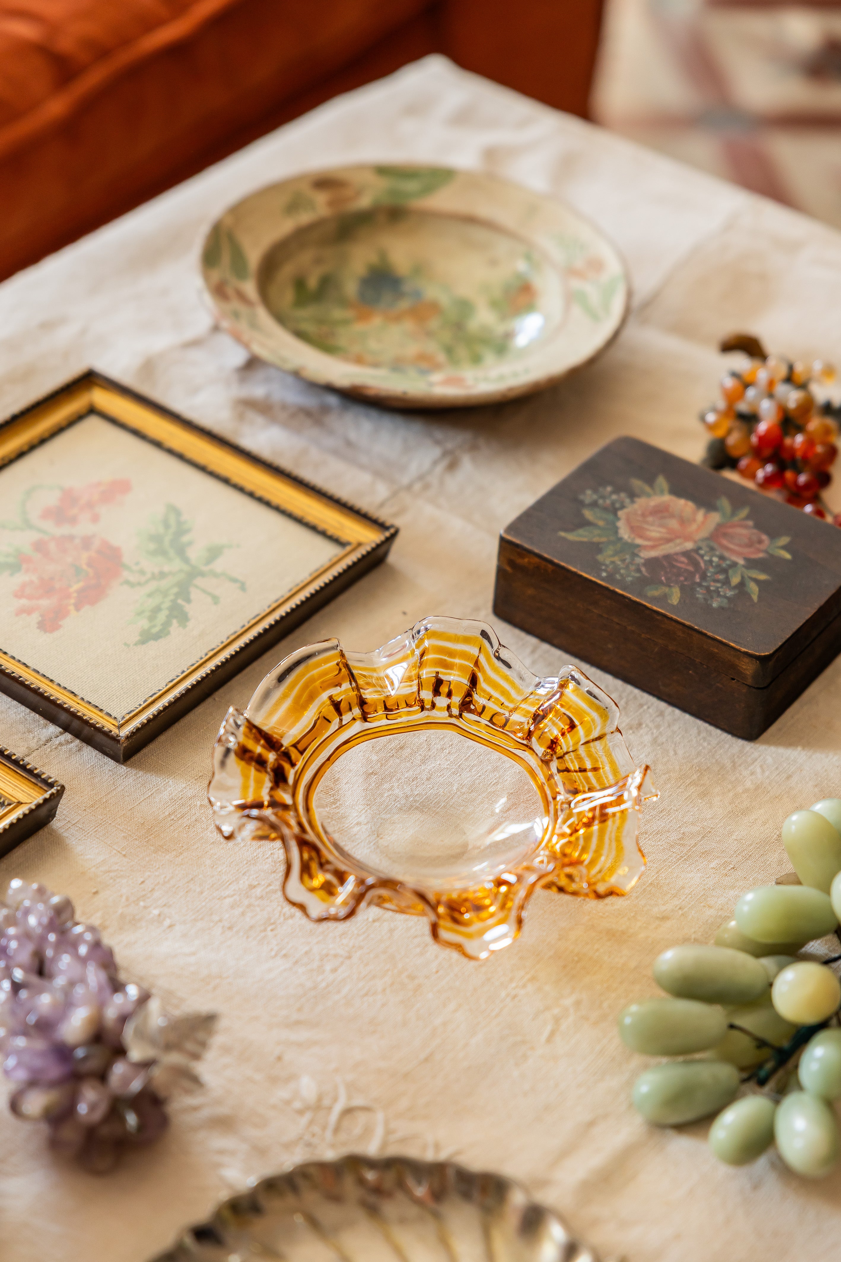 Murano, glasskål, 70-tallet