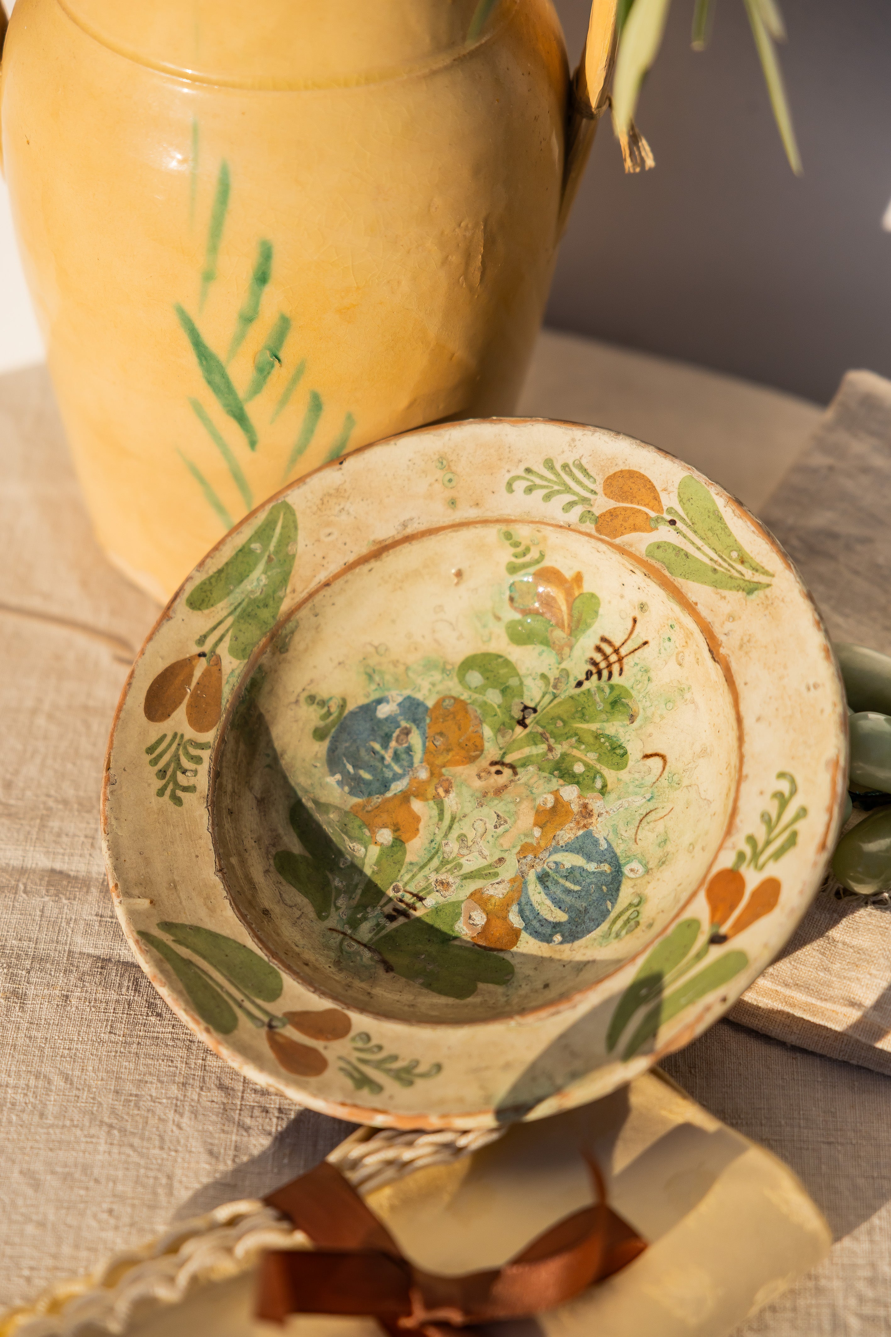 Vintage keramikkskål