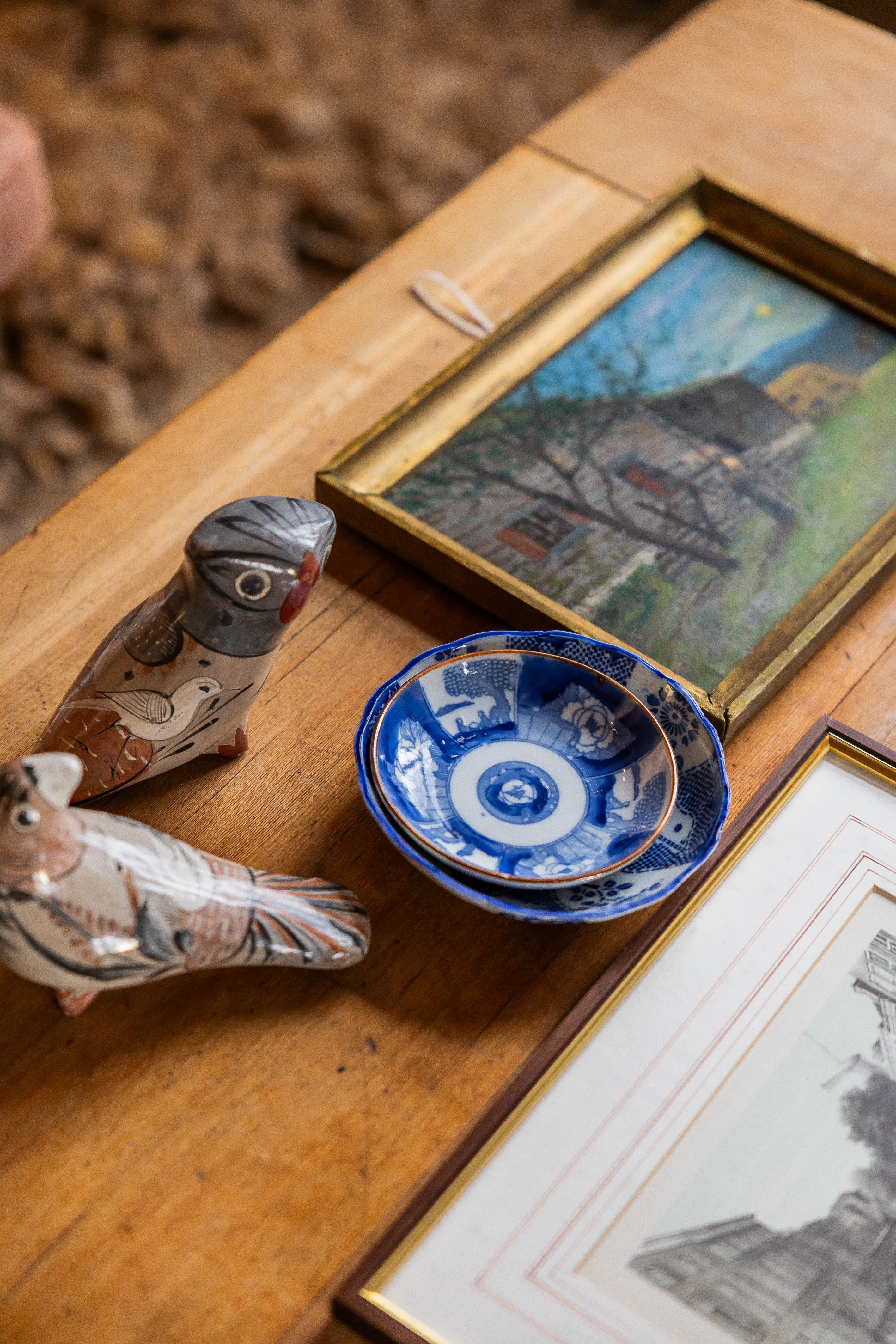 Vintage kinesisk skål