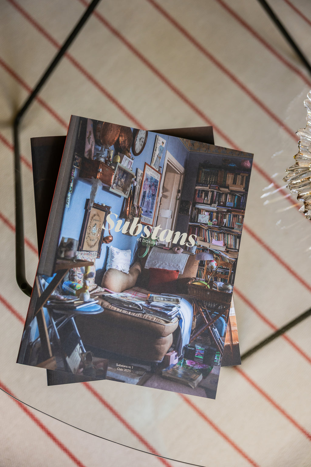 Substans Bokasin nr. 1, forside oransje/ beige