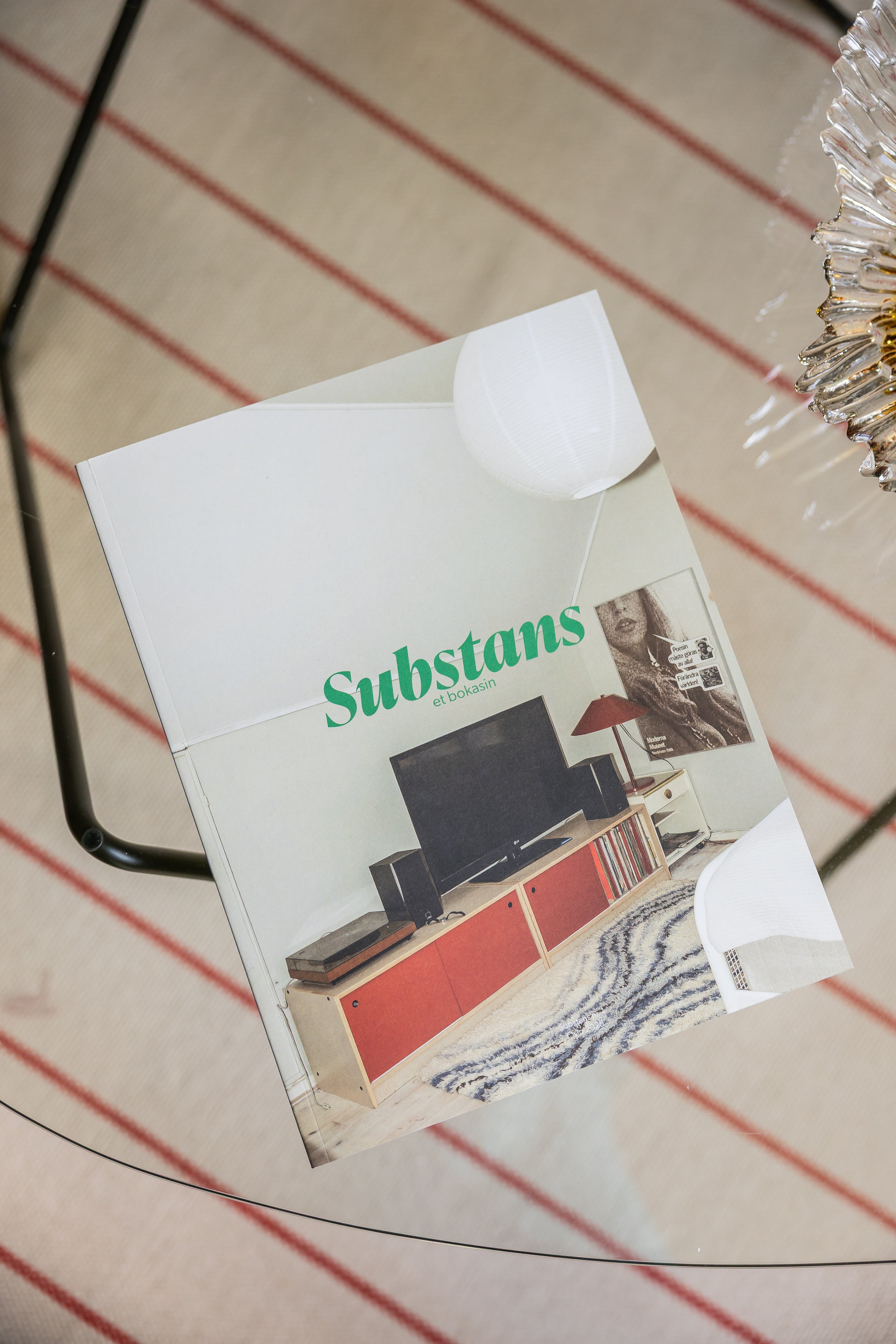 Substans Bokasin nr. 1, forside blå/ grønn