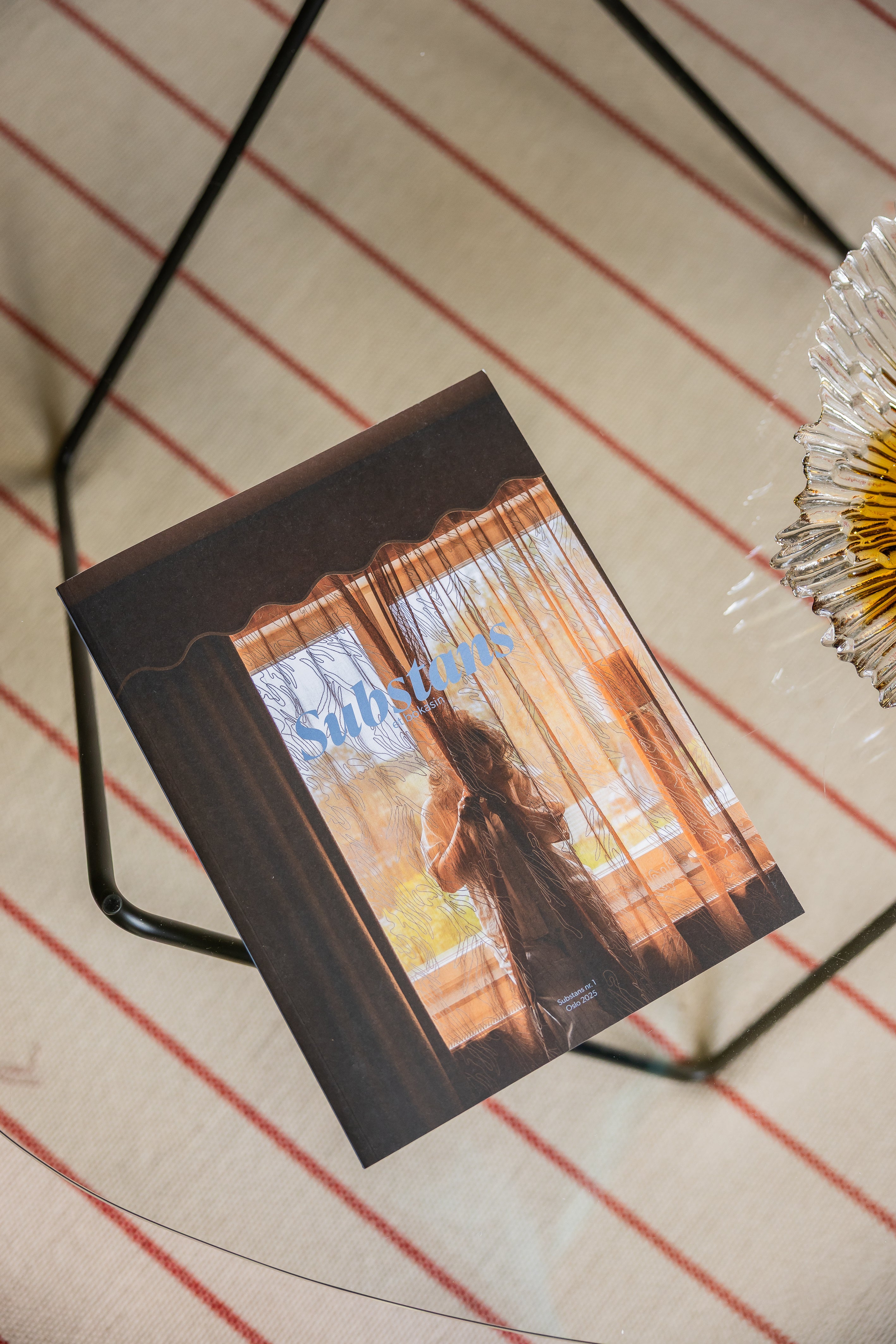 Substans Bokasin nr. 1, forside blå/ grønn